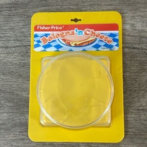 Vtg 1987 Fisher Price Fun With Food Bologna 'N Cheese Sandwich CONTAINER ONLY